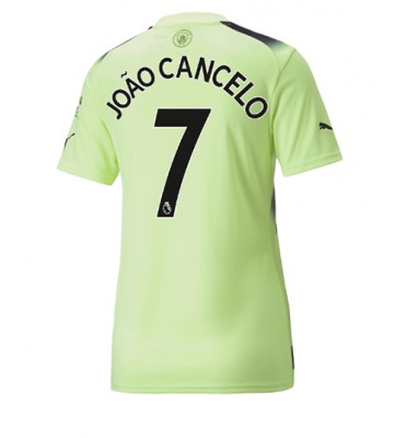Manchester City Joao Cancelo #7 Tredjedrakt Kvinner 2022-23 Kortermet